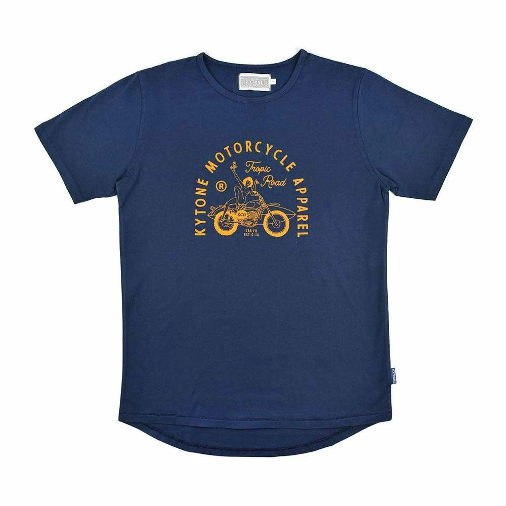 Kytone - Betty 1 Blue Short Sleeve T's 1 Kytone - Betty 1 Blue Short Sleeve T's