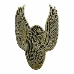 Biltwell Inc Biltwell Enamel Pin Badge - Winged Wheel Badges & Pins