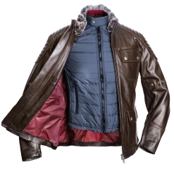 By City Men's Legend II Leather Jacket