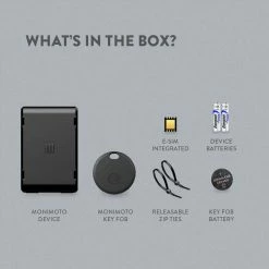 MONIMOTO 7 SMART GPS MOTORCYCLE ALARM AND TRACKER Gifts