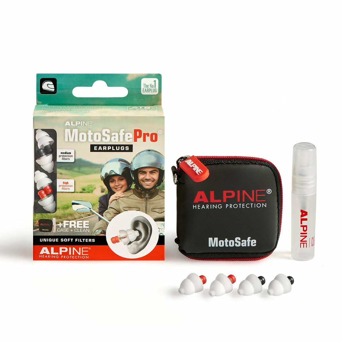 Alpine - Motosafe Pro Earplugs 1 Alpine - Motosafe Pro Earplugs