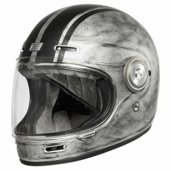 Origine Vega Motorcycle Helmet - Custom Matt Silver