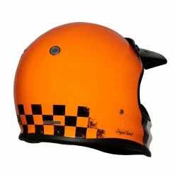 Full Face Origine Virgo MC Motorcycle Helmet - Danny Orange