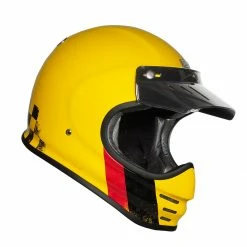 Full Face Origine Virgo MC Motorcycle Helmet - Danny Yellow