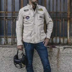 Jackets Holy Freedom Quattro White Men's Leather Jacket 20 Jackets Holy Freedom Quattro White Men's Leather Jacket