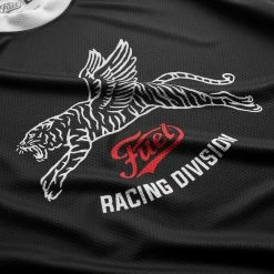 FUEL MOTORCYCLES FUEL - Racing Division Jersey - Black Long Sleeve T's