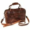Rokker Vintage Collection Rokker Leather Laptop Bag - Dark Brown