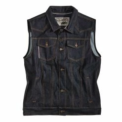 Rokker Vintage Collection Rokker Team Denim Vest Summer Jackets