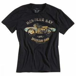Rokker Vintage Collection Rokker - Honolua Bay Black T-shirt Short Sleeve T's