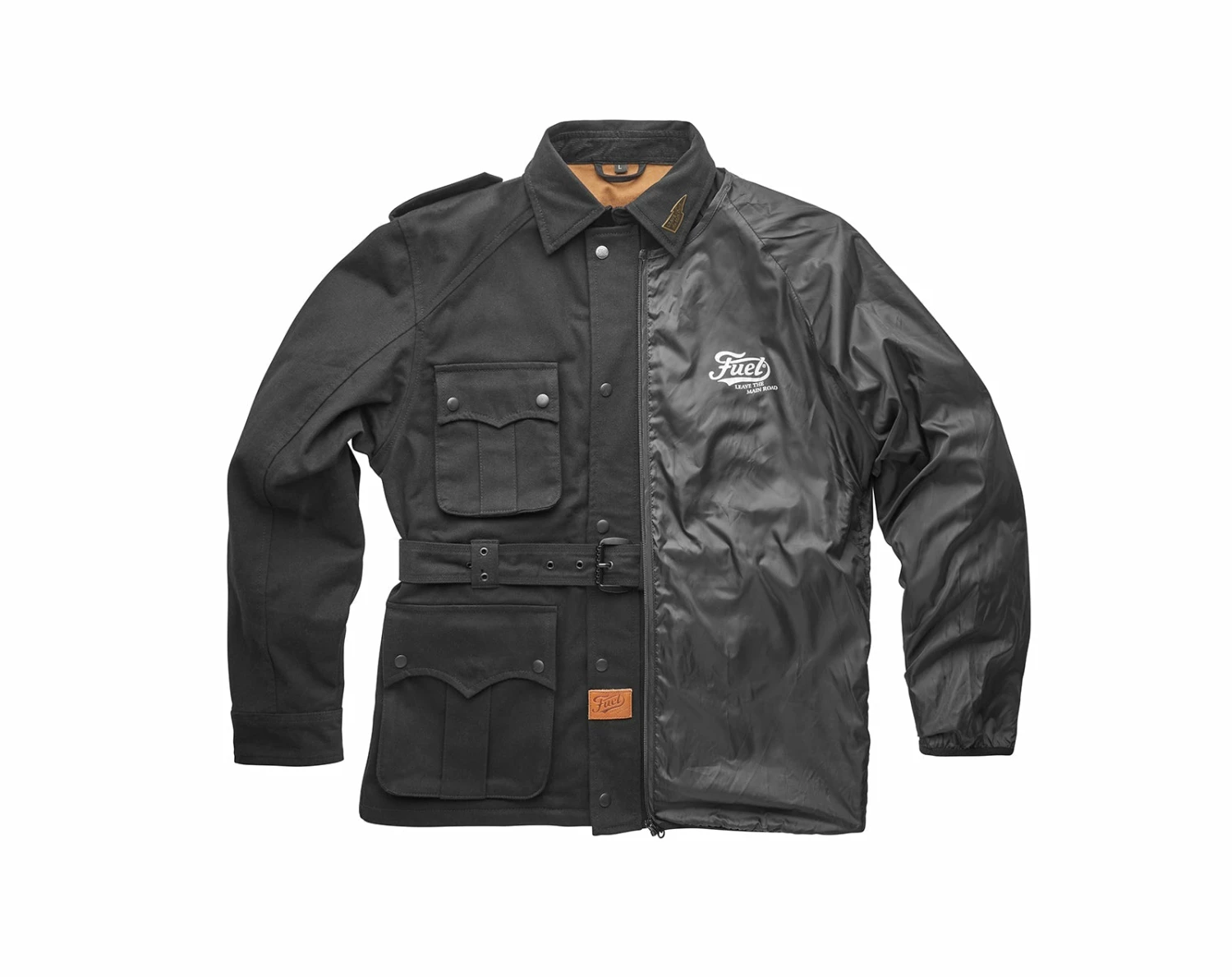 Fuel Motorcycles Fuel - Safari Motorcycle Jackets - Black 7 Fuel Motorcycles Fuel - Safari Motorcycle Jackets - Black