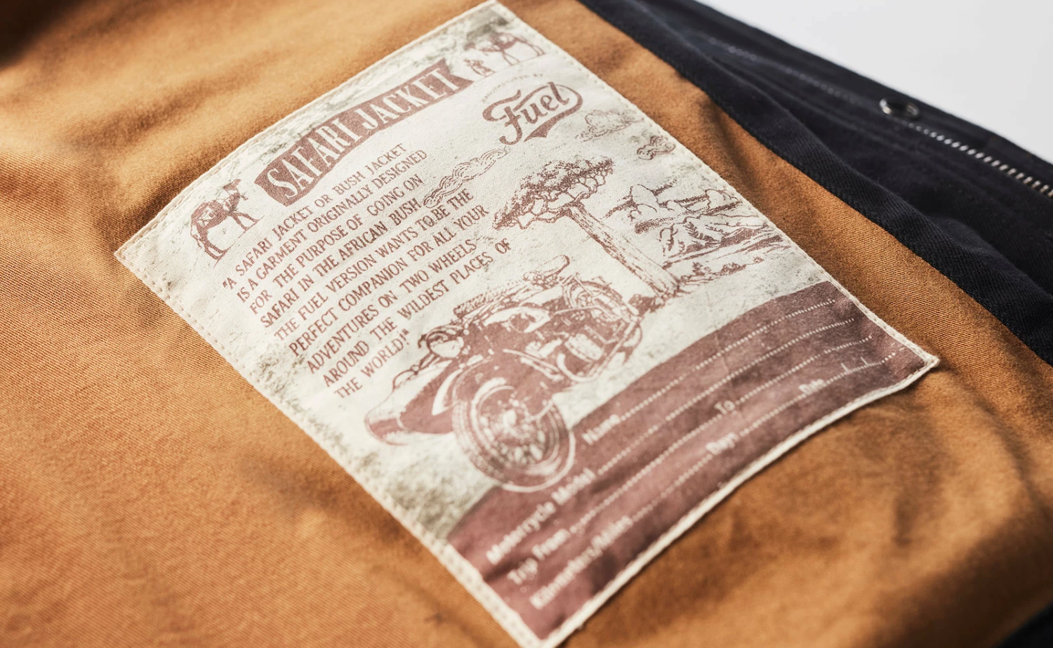 Fuel Motorcycles Fuel - Safari Motorcycle Jackets - Black 2 Fuel Motorcycles Fuel - Safari Motorcycle Jackets - Black