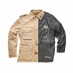 Fuel Motorcycles Safari Motorcycle Jackets - Sand