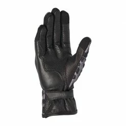 Roland Sands Design Caspian 74 Ladies Motorcycle Glove - Sapphire Leopard
