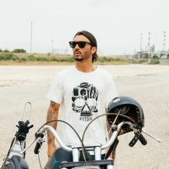 Kytone 'Skull' T-shirt - White