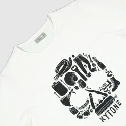 Kytone 'Skull' T-shirt - White