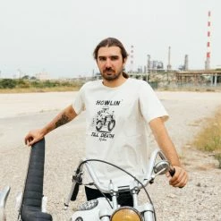 Short Sleeve T's Kytone 'Howlin' T-shirt - White