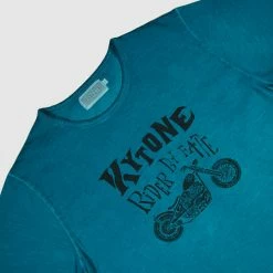 Kytone 'Rider By Fate' T-shirt - Blue Short Sleeve T's