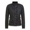 Belstaff Tourmaster PRO - Ladies Technical Wax Motorcycle Jacket - Black
