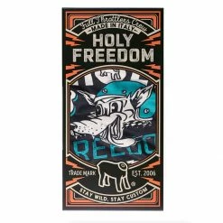 Holy Freedom Wolf Primaloft Bandana Tube Face & Neck Wear