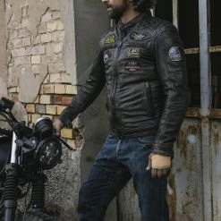 Jackets Holy Freedom Zero Black Men's Leather Jacket