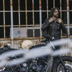 Jackets Holy Freedom Zero Black Men's Leather Jacket