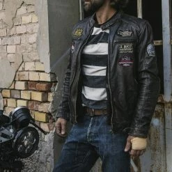 Jackets Holy Freedom Zero Black Men's Leather Jacket